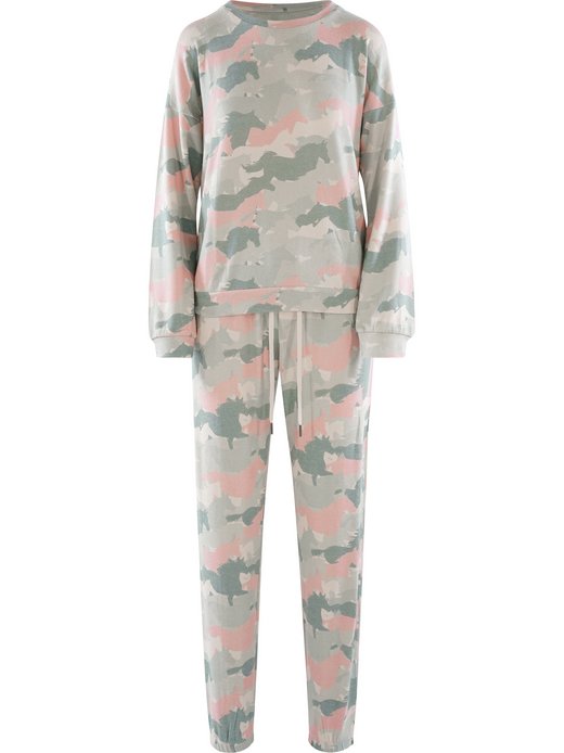 Damen Pyjama  -  Country Camo