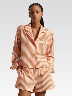 Damen Pyjama  -  Crop & Boxer Set