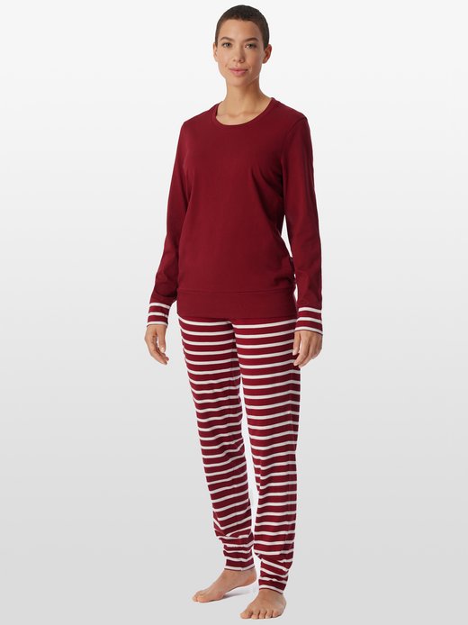 Damen Pyjama  -  Essential Stripes
