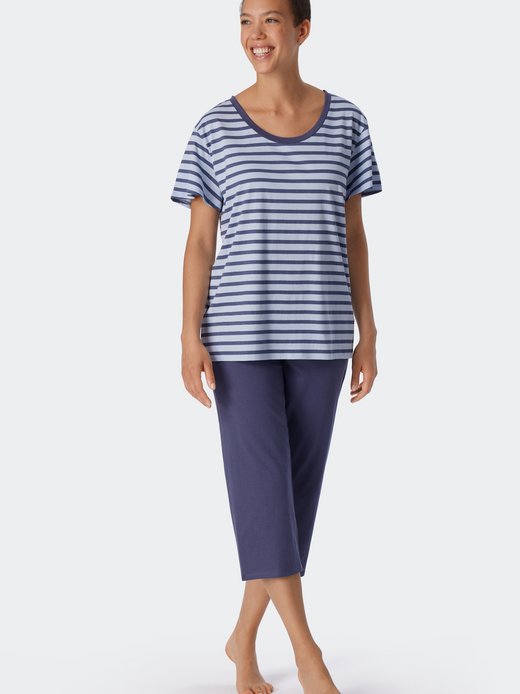 Damen Pyjama  -  Essential Stripes