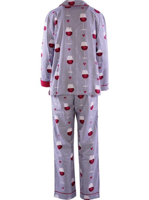 Damen Pyjama  -  Flanells
