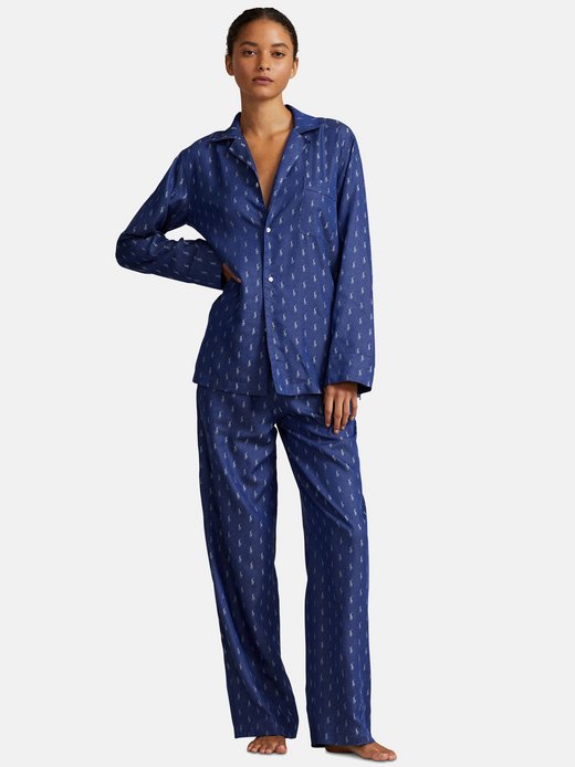 Damen Pyjama  -  Jacquard Polo Player