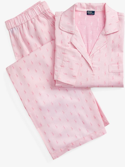 Damen Pyjama  -  Jacquard Polo Player