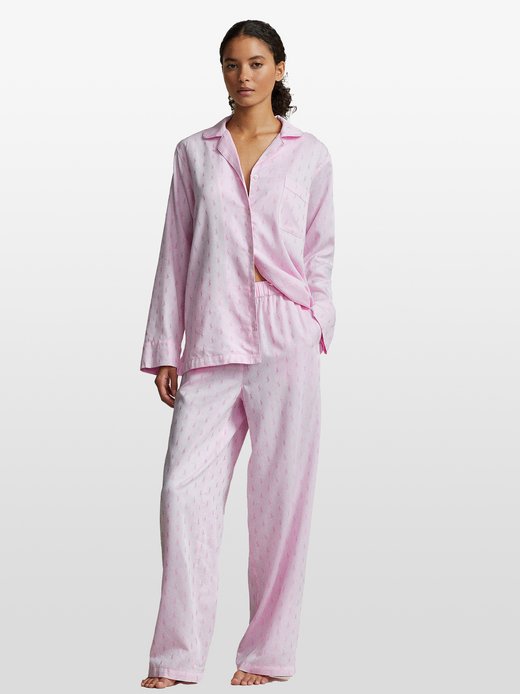 Damen Pyjama  -  Jacquard Polo Player