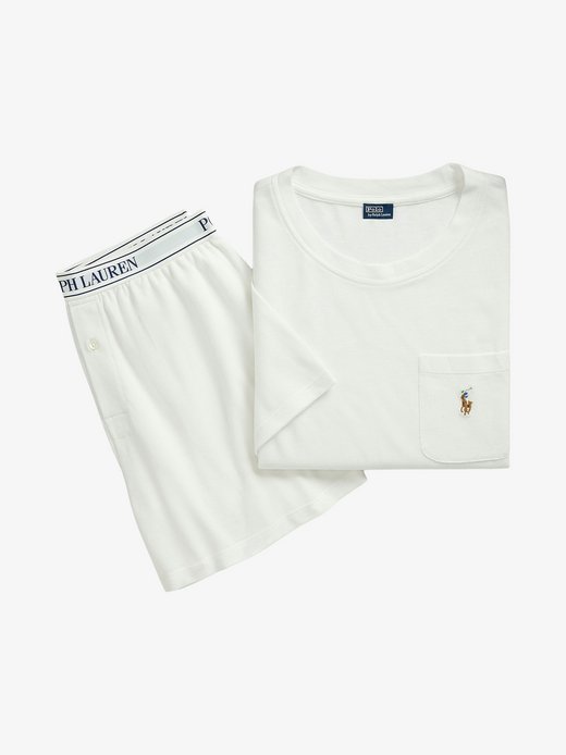 Damen Pyjama  -  Knit Oxford