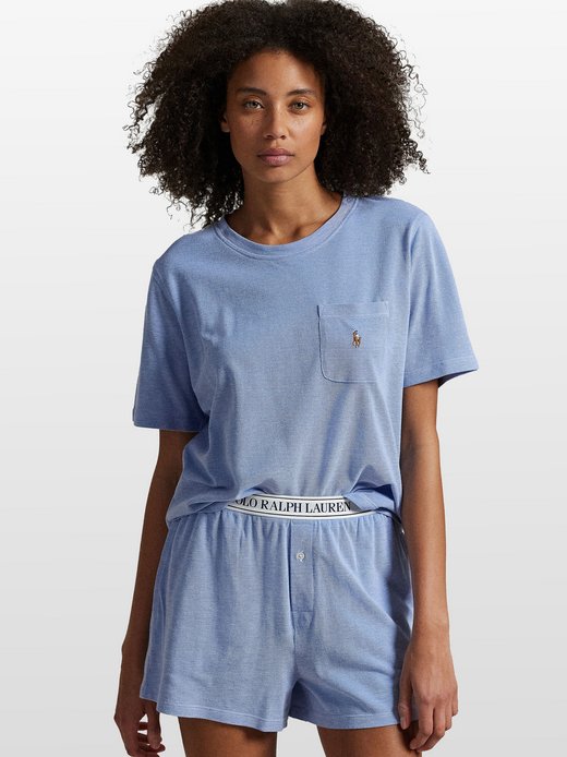 Damen Pyjama  -  Knit Oxford