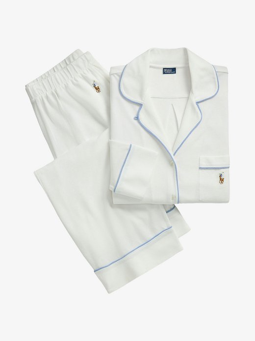 Damen Pyjama  -  Knit Oxford