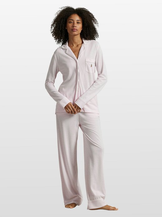Damen Pyjama  -  Knit Oxford