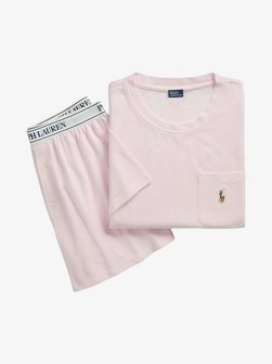 Artikelbild Damen Pyjama  -  Knit Oxford von Polo Ralph Lauren in pink uni