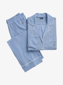 Damen Pyjama  -  Knit Oxford