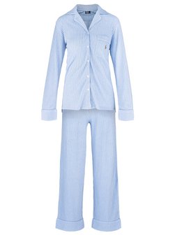Damen Pyjama  -  Knit Oxford