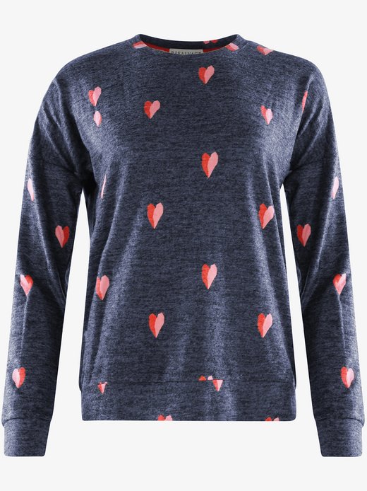 Damen Pyjama Longsleeve  -  Double Heart