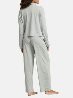 Artikelbild Damen Pyjama  -  Polo Essentials von Polo Ralph Lauren in grau uni
