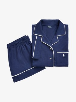 Artikelbild Damen Pyjama  -  Polo Essentials von Polo Ralph Lauren in marine uni