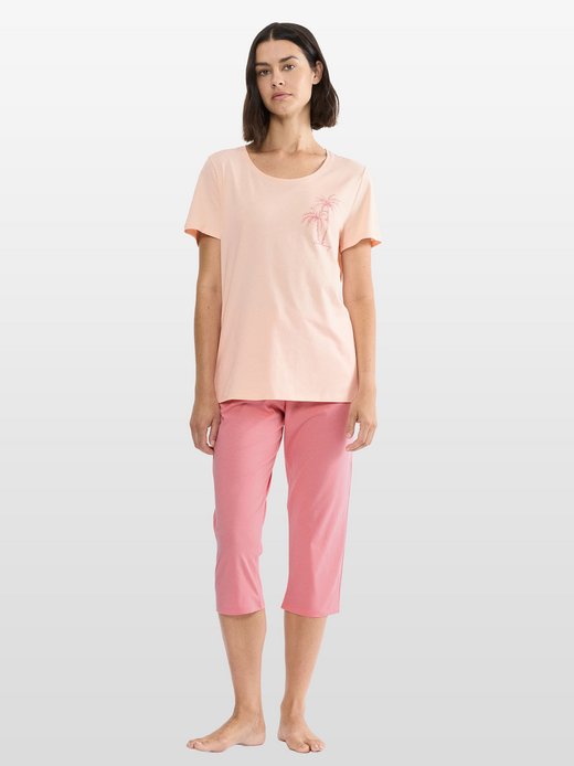 Damen Pyjama  -  Red Label Sets PK Capri