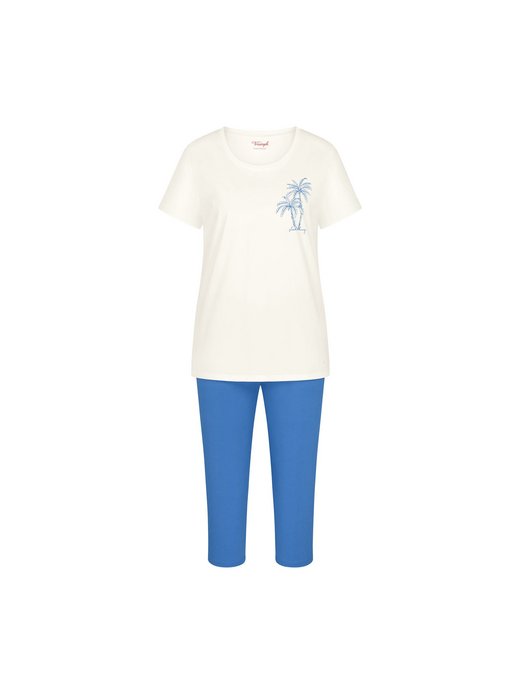 Damen Pyjama  -  Red Label Sets PK Capri