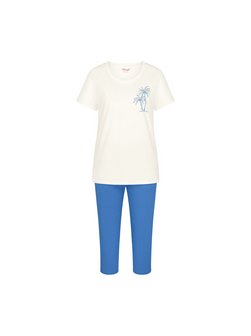 Damen Pyjama  -  Red Label Sets PK Capri