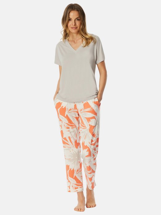 Damen Pyjama  -  Selected Premium 7/8