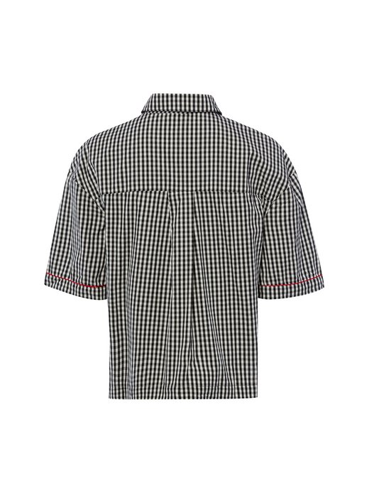 Damen Pyjama-Shirt - Vichy