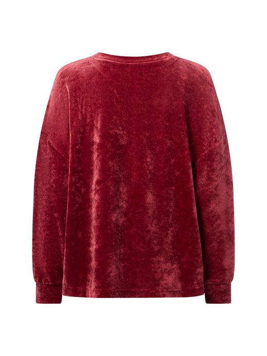 Damen Pyjama-Shirt aus Samt