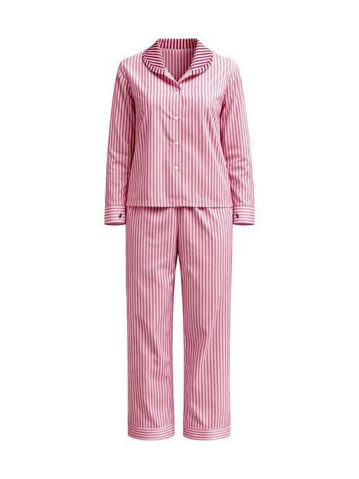 Damen Pyjama  -  Shirting Stripes