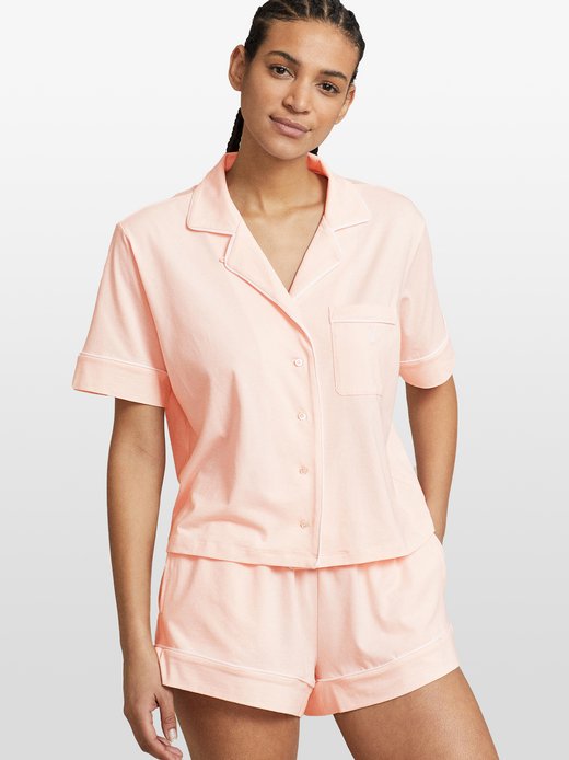 Damen Pyjama  -  Short Sleeve PJ Set