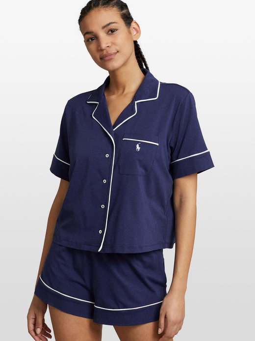 Damen Pyjama  -  Short Sleeve PJ Set