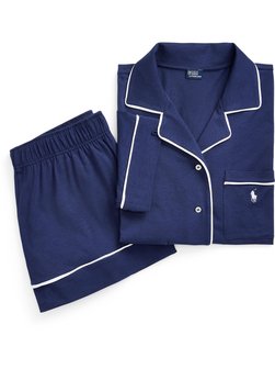 Damen Pyjama  -  Short Sleeve PJ Set