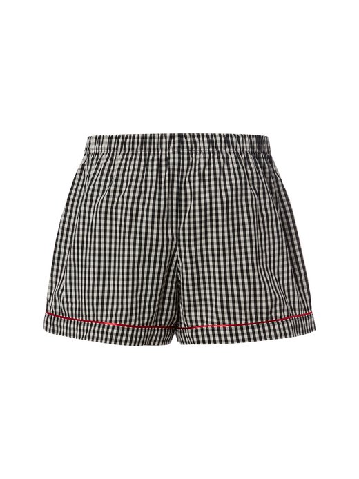 Damen Pyjama-Shorts - Vichy