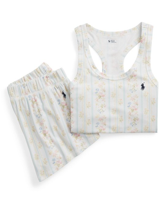 Damen Pyjama  -  Tank & Short Set