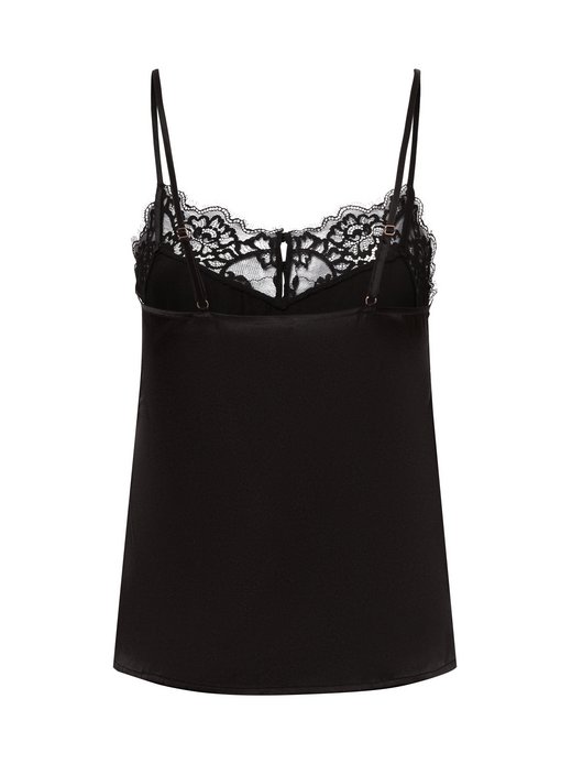 Damen Pyjama-Top mit Seidenanteil