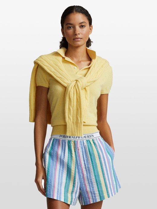 Damen Pyjamahose  -  Boxer - Summer Soft Seersucker