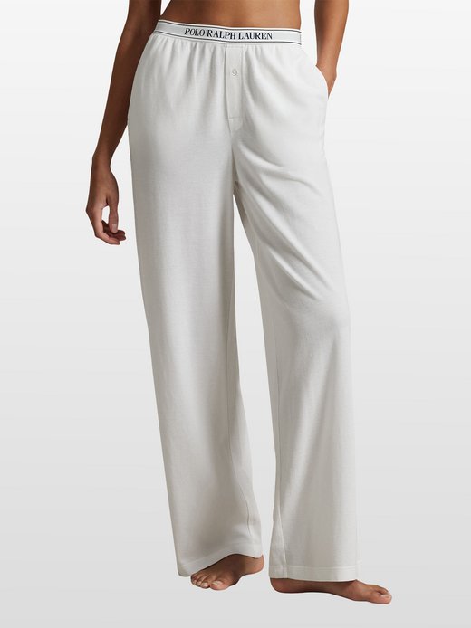 Damen Pyjamahose  -  Knit Oxford