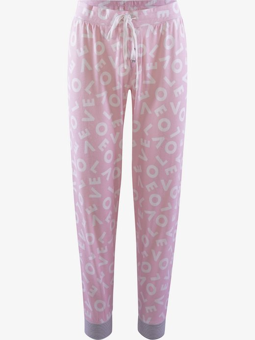 Damen Pyjamahose  -  Live Life Gratefully