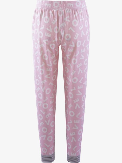 Damen Pyjamahose  -  Live Life Gratefully
