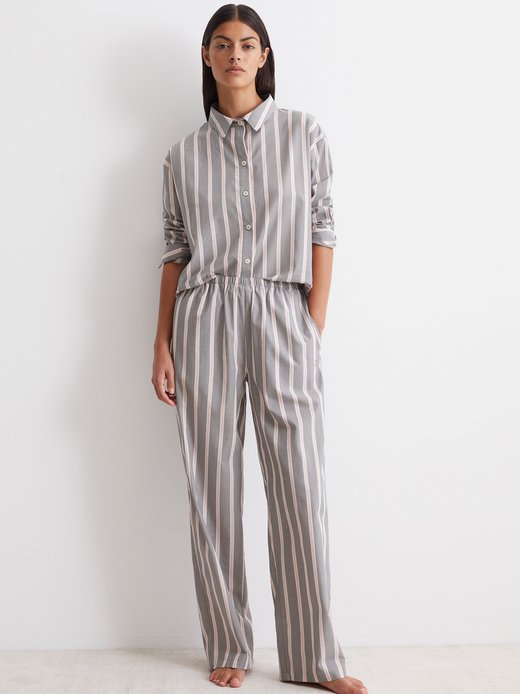 Damen Pyjamahose  -  Mix & Match Woven