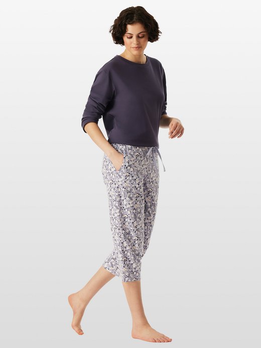 Damen Pyjamahose  -  Mix & Relax 3/4
