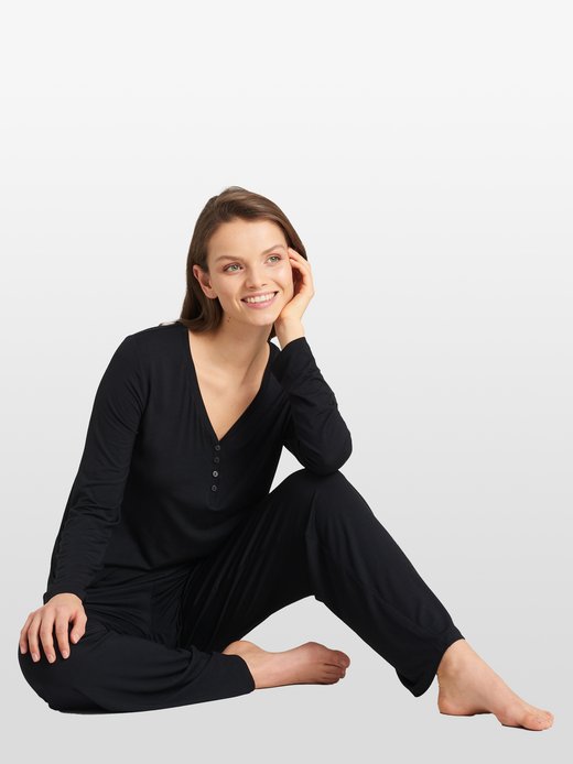 Damen Pyjamahose  -  Mix+Relax