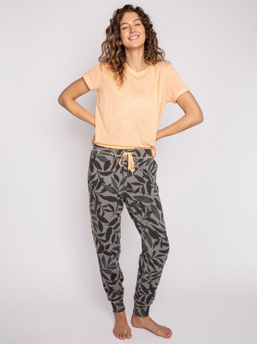 Damen Pyjamahose  -  PAPAYA PALMS