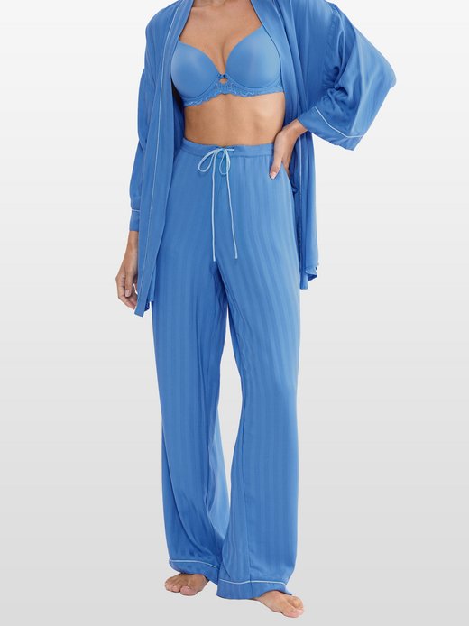 Damen Pyjamahose  -  Red Label Amourette Jacquard