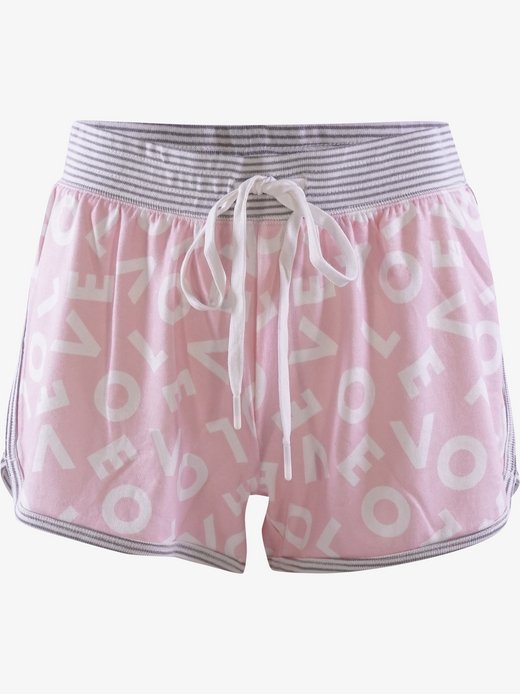 Damen Pyjamahose  -  short - Live Life Gratefully