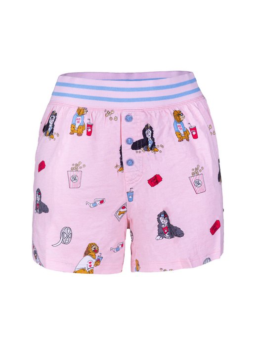 Damen Pyjamahose  -  short - Playful Prints