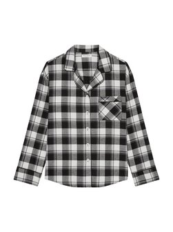 Damen Pyjamaoberteil  -  Cozy Flanell