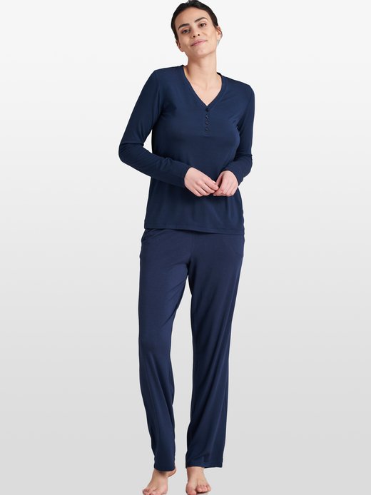 Damen Pyjamaoberteil  -  Mix+Relax