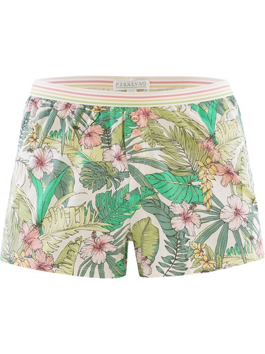 Damen Pyjamashorts  -  Cozy Casual Print