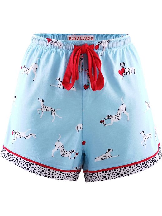 Damen Pyjamashorts  -  PUPPY LOVE