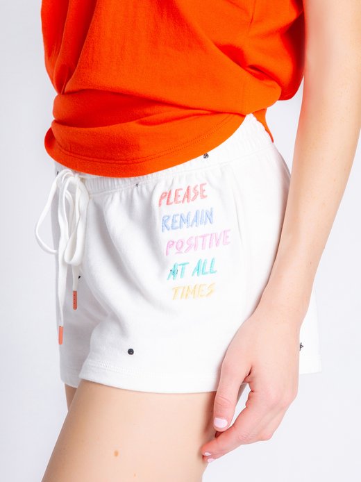 Damen Pyjamashorts  -  Positive Vibes