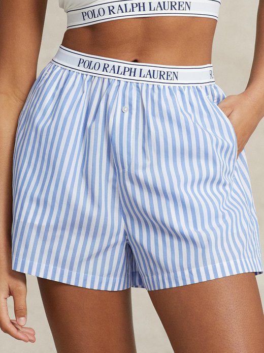 Damen Pyjamashorts  -  Shirting Stripes