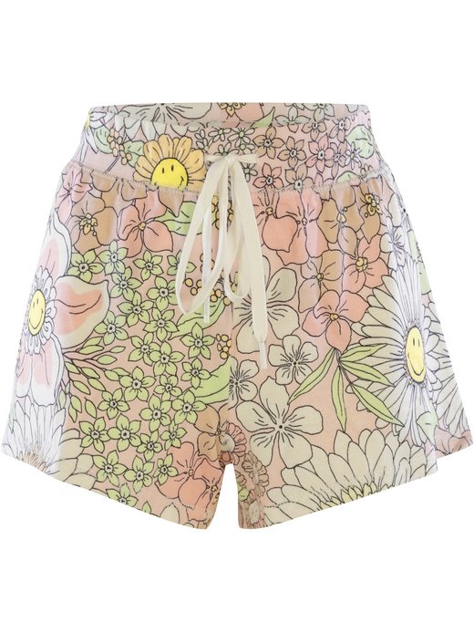 Damen Pyjamashorts  -  Smiley Blooms