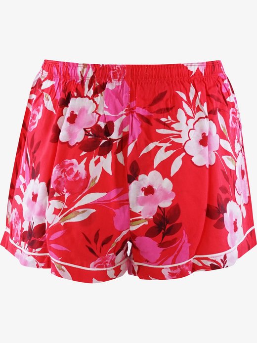 Damen Pyjamashorts  -  Watercolor Bloom